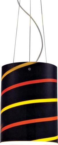 Aca Μοντέρνο Κρεμαστό Φωτιστικό Μονόφωτο σε Μαύρο Χρώμα W17883