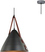 Aca Naomi Μοντέρνο Κρεμαστό Φωτιστικό Μονόφωτο με Ντουί E27 σε Μαύρο Χρώμα HL41441P33BN