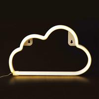 Aca Παιδικό Φωτιστικό Τοίχου Led Πλαστικό Σύννεφο Λευκό X04481316