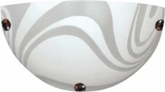 Aca Pelagos Κλασικό Φωτιστικό Τοίχου με Ντουί E27 σε Λευκό Χρώμα Πλάτους 30cm XD08302