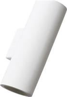 Aca Por Μοντέρνο Φωτιστικό Τοίχου με Ντουί GU10 σε Λευκό Χρώμα Πλάτους 7.5cm G85092W