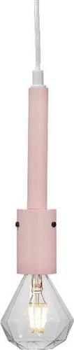 Aca Primo Μοντέρνο Κρεμαστό Φωτιστικό Ανάρτηση με Ντουί E27 σε Ροζ Χρώμα KS2084P51SLP