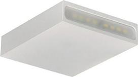 Aca Shelf Μοντέρνο Φωτιστικό Τοίχου με Ενσωματωμένο LED και Θερμό Λευκό Φως σε Λευκό Χρώμα Πλάτους 10cm L36310100B