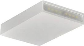 Aca Shelf Μοντέρνο Φωτιστικό Τοίχου με Ενσωματωμένο LED και Θερμό Λευκό Φως σε Λευκό Χρώμα Πλάτους 10cm L36310150B