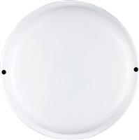 Aca Στεγανή Επιτοίχια Πλαφονιέρα Εξωτερικού Χώρου με Ενσωματωμένο LED 20W 6000Κ σε Λευκό Χρώμα DARIA2060W