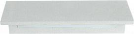Aca Στεγανή Επιτοίχια Πλαφονιέρα Εξωτερικού Χώρου με Ενσωματωμένο LED σε Λευκό Χρώμα MK063220W
