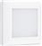 Aca Στεγανή Επιτοίχια Πλαφονιέρα Εξωτερικού Χώρου με Ενσωματωμένο LED σε Λευκό Χρώμα SLIM51NW