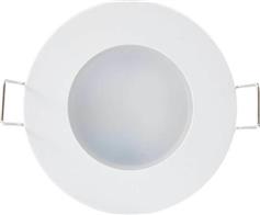 Aca Στεγανό Σποτ Οροφής Εξωτερικού Χώρου με Ενσωματωμένο LED 8W σε Λευκό Χρώμα VERA830RW