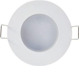 Aca Στεγανό Σποτ Οροφής Εξωτερικού Χώρου με Ενσωματωμένο LED 8W σε Λευκό Χρώμα VERA860RW