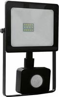 Aca Στεγανός Προβολέας IP66 Ισχύος 10W με Αισθητήρα Κίνησης και Φυσικό Λευκό Φως σε Μαύρο χρώμα Q1040S