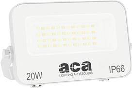 Aca Στεγανός Προβολέας LED 20W IP66 N20CCTW