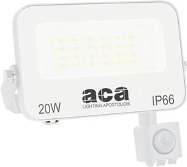 Aca Στεγανός Προβολέας LED 20W με Αισθητήρα Κίνησης IP66 N20CCTWS