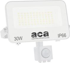 Aca Στεγανός Προβολέας LED 30W Θερμό Λευκό με Αισθητήρα Κίνησης IP66 N30CCTWS