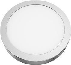 Aca Στρογγυλό Εξωτερικό LED Panel Ισχύος 18W με Θερμό Λευκό Φως 20.5x20.5cm ARCA1830RNM