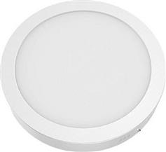 Aca Στρογγυλό Εξωτερικό LED Panel Ισχύος 24W με Θερμό Λευκό Φως 28.5x28.5cm ARCA2430RW