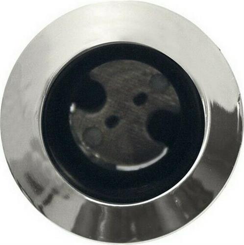 Aca Στρογγυλό Μεταλλικό Χωνευτό Σποτ με Ντουί G4 σε Ασημί χρώμα 3.4x3.4cm BS3153N