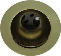 Aca Στρογγυλό Μεταλλικό Χωνευτό Σποτ με Ντουί G4 σε Χρυσό χρώμα 3.6x3.6cm BS3153NG