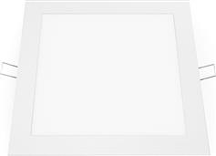Aca Τετράγωνο Χωνευτό LED Panel 18W με Θερμό Λευκό Φως 3000K 22.3x22.3cm PENU1830SW