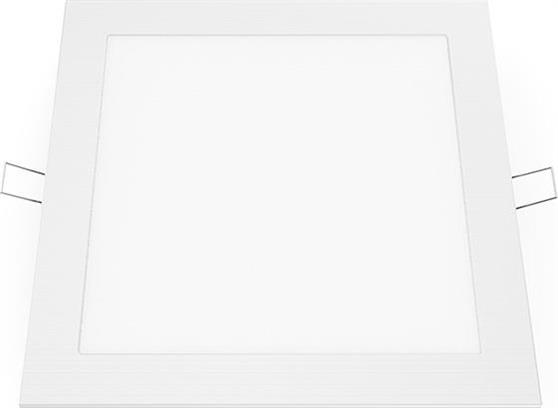 Aca Τετράγωνο Χωνευτό LED Panel 18W με Θερμό Λευκό Φως 3000K 22.3x22.3cm PENU1830SW