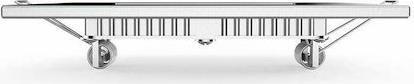 Aca Τετράγωνο Χωνευτό LED Panel Ισχύος 12W με Φυσικό Λευκό Φως 17x17cm PLATO1240SNM