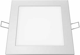 Aca Τετράγωνο Χωνευτό LED Panel Ισχύος 12W με Φυσικό Λευκό Φως 17x17cm PLATO1240SNM