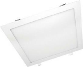 Aca Τετράγωνο Χωνευτό LED Panel Ισχύος 12W με Φυσικό Λευκό Φως 17x17cm PLATO1240SW
