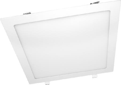 Aca Τετράγωνο Χωνευτό LED Panel Ισχύος 14W με Ψυχρό Λευκό Φως 17.2x17.2cm MARA1460SW