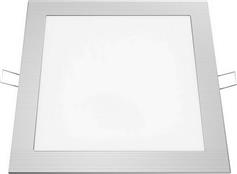 Aca Τετράγωνο Χωνευτό LED Panel Ισχύος 18W με Φυσικό Λευκό Φως 22.5x22.5cm PLATO1840SNM
