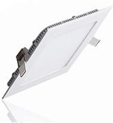 Aca Τετράγωνο Χωνευτό LED Panel Ισχύος 18W με Ψυχρό Λευκό Φως 22.5x22.5cm PLATO1865SW