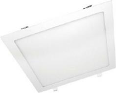 Aca Τετράγωνο Χωνευτό LED Panel Ισχύος 18W με Θερμό Λευκό Φως 22.5x22.5cm PLATO1830SW