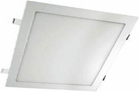 Aca Τετράγωνο Χωνευτό LED Panel Ισχύος 20W με Θερμό Λευκό Φως 22.5x22.5εκ. DELFI2030S