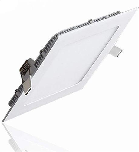 Aca Τετράγωνο Χωνευτό LED Panel Ισχύος 24W με Φυσικό Λευκό Φως 30x30cm PLATO2440SW