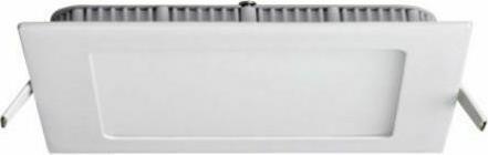 Aca Τετράγωνο Χωνευτό LED Panel Ισχύος 26W με Θερμό Λευκό Φως 30x30εκ. DELFI2630S
