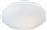 Aca Vegas Κλασική Πλαφονιέρα Οροφής με Ντουί E27 σε Λευκό χρώμα 43cm DLA260L