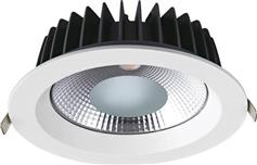 Aca Χωνευτό Σποτ με Ενσωματωμένο LED και Θερμό Λευκό Φως Λευκό 14x14cm VIDO2030