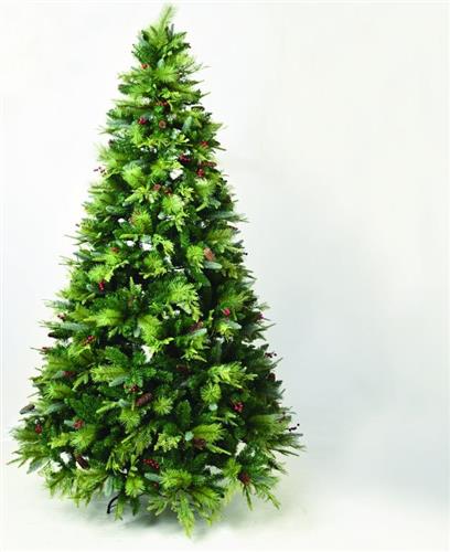 Aca Χριστουγεννιάτικο Δέντρο Πράσινο 210cm με Μεταλλική Βάση X162104