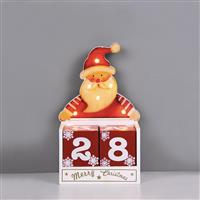 Aca Χριστουγεννιάτικο Ημερολόγιο με Led 12.6x6.7x20.5cm X0561108