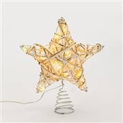 Aca Χριστουγεννιάτικο Κρεμαστό Κουδούνι Χρυσό Φωτιζόμενο 23cm X11201124