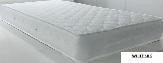 Achaia Strom White Silk Μονό Ορθοπεδικό Στρώμα 90x200x20cm με Ελατήρια 00.00.349