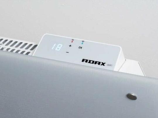 Adax Clea H 12 KWT Θερμοπομπός Τοίχου 1200W με Ηλεκτρονικό Θερμοστάτη και WiFi 102.4x34cm Λευκό