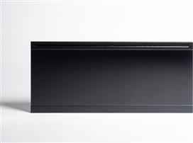 Adax Iver H 10 KWT Glass Θερμοπομπός Τοίχου 1000W με Ηλεκτρονικό Θερμοστάτη και WiFi 80.9x33cm Μαύρος
