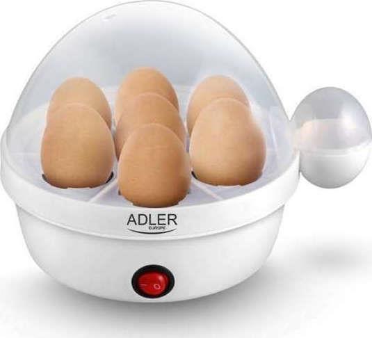 Adler 15-AD4459 Βραστήρας Αυγών 7 Θέσεων 450W Λευκός