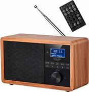 Adler AD-1184 Επιτραπέζιο Ραδιόφωνο Ρεύματος DAB+ με Bluetooth και USB Καφέ