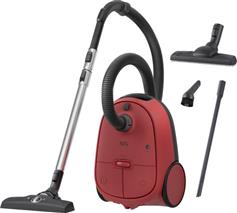 AEG AB61C3CR Clean 6000 Ηλεκτρική Σκούπα 750W με Σακούλα 3.5lt Κόκκινη