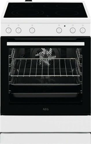 AEG CCB6400MBW Κουζίνα 73lt με Κεραμικές Εστίες Π60cm Λευκή
