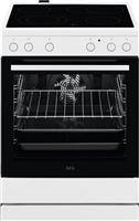 AEG CCB6400NBW SurroundCook Κουζίνα 73lt με Κεραμικές Εστίες Π60cm Λευκή