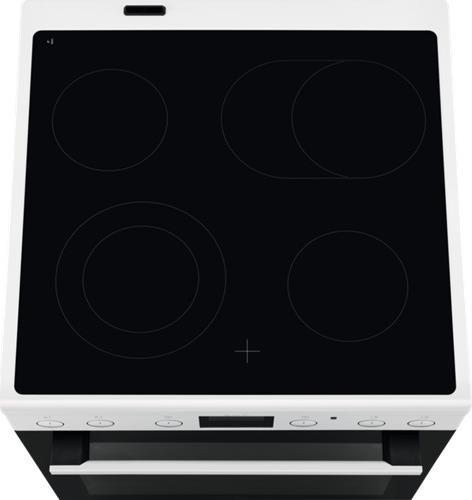 AEG CCB6440ABW Κουζίνα 73lt με Κεραμικές Εστίες Π60cm Λευκή