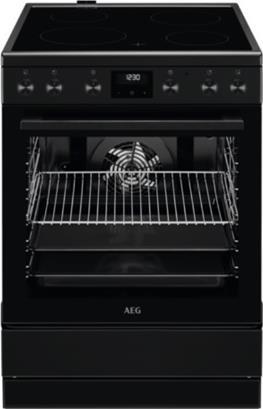 AEG CCB6441NBB 5000 SurroundCook Κουζίνα 73lt με Κεραμικές Εστίες Π60cm Μαύρη