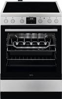 AEG CCB6443NBM 5000 SurroundCook Κουζίνα 73lt με Κεραμικές Εστίες Π60cm Inox