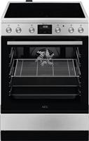 AEG CCB6446CBM SurroundCook Κουζίνα 73lt με Κεραμικές Εστίες Π60cm Inox